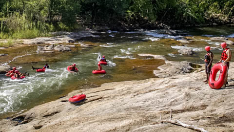 White Water Tubing